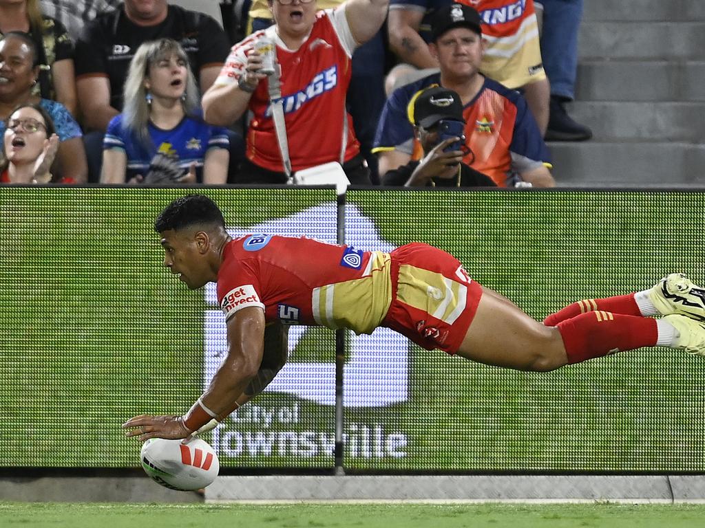 Jamayne Isaako scored 20 individual points. Picture: Ian Hitchcock/Getty Images