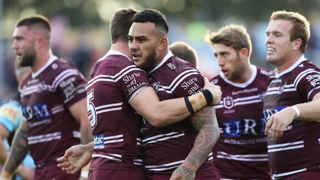 Manly have come together in the face of adversity. Image: Brett Costello