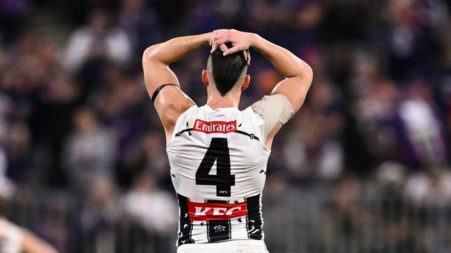 It was yet another draw at the final siren in Perth. Photo by Daniel Carson/AFL Photos via Getty Images.