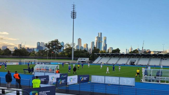 South Melbourne's Lakeside Stadium. Picture: Ben Higgins