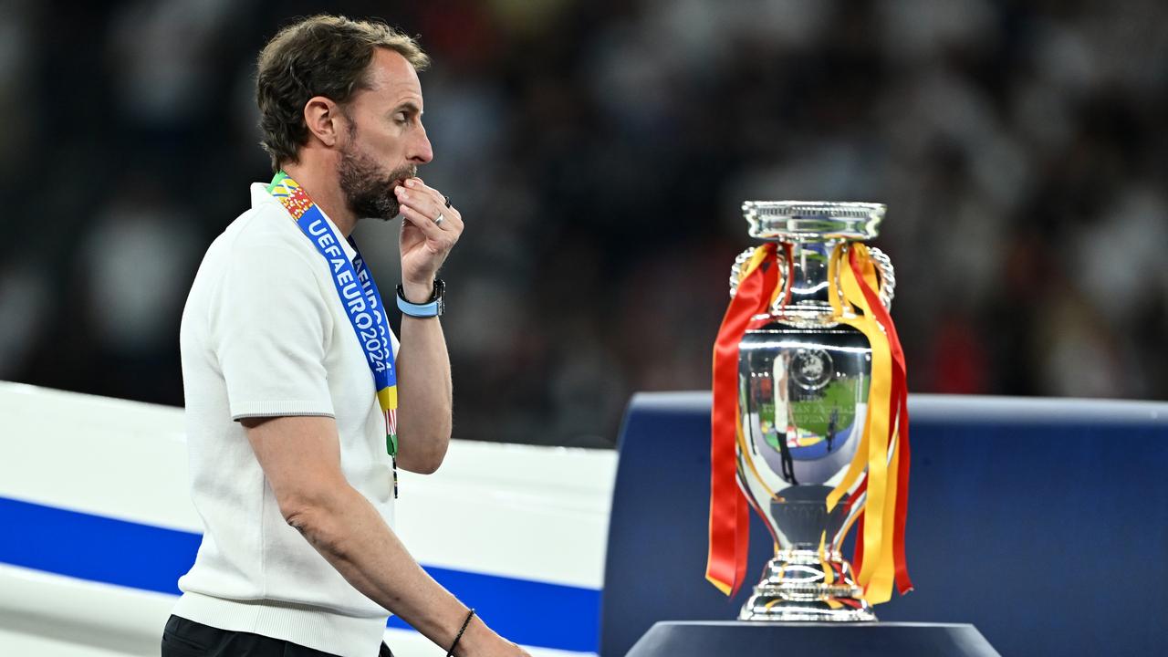 A trophy once again eluded Gareth Southgate and England (Photo by Dan Mullan/Getty Images)