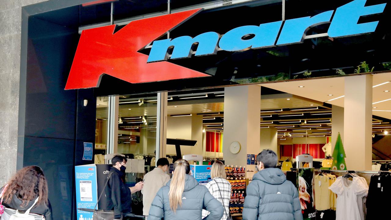 Major brands such as Kmart have signed on to the accord on factory safety. Picture: NCA NewsWire / Dean Martin