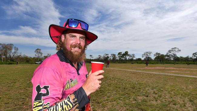 Charters Towers Goldfield Ashes 2025. Ashlee Patterson from the Bamboozlers at Drink-A-Stubbie Downs. Picture: Evan Morgan