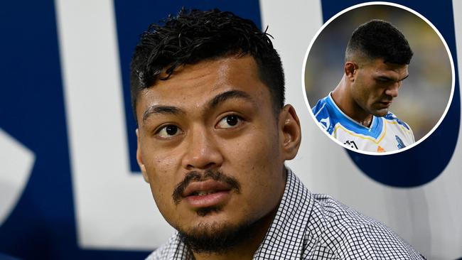 Jeremiah Nanai and (inset) David Fifita. Pictures: Getty Images