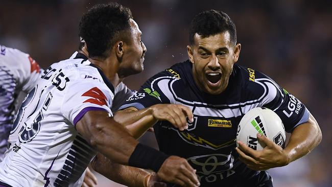 How will Jordan Kahu fare at fullback for the Cowboys? Picture: Getty Images