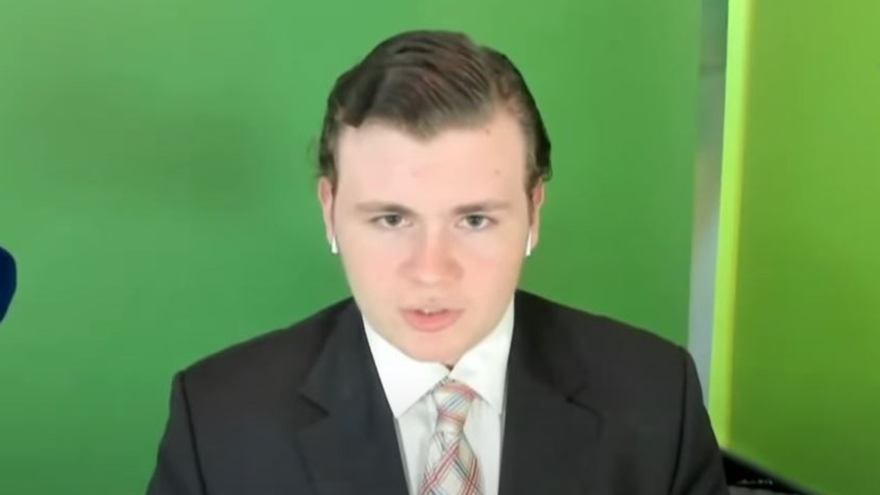 Leonardo Puglisi founded 6 News aged 11 and primarily uses social media to reach audiences. Picture: Supplied / YouTube