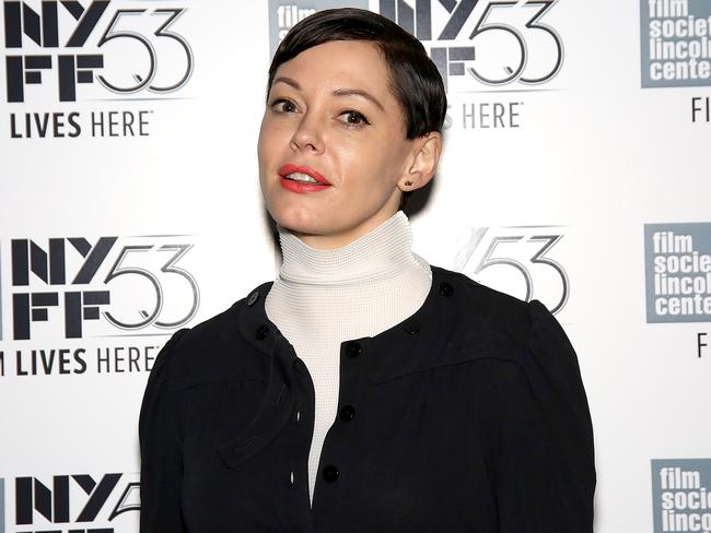 McGowan is one of the actresses listed in the report. Photo: Paul Zimmerman/Getty Images