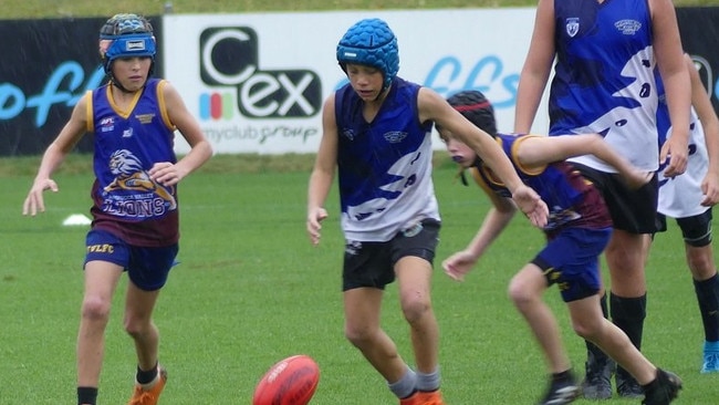 Jones Hill student and talented AFL player Archie Shannon is one of 24 young sports stars across the Wide Bay to receive a grant to help him compete at the Queensland State AFL Championships this year.