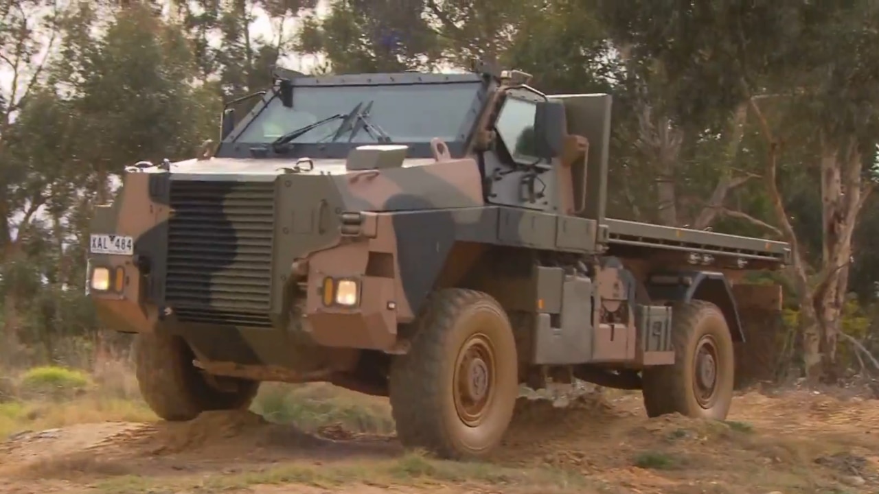 Albanese is ‘very proud’ of the ‘world-class’ Bushmasters made in Bendigo