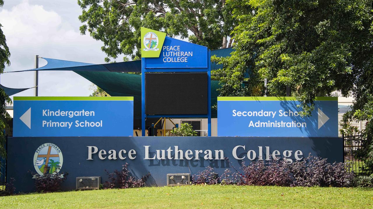 Peace Lutheran College in Cairns paid two executives $296,195 each on average. Picture: Brian Cassey