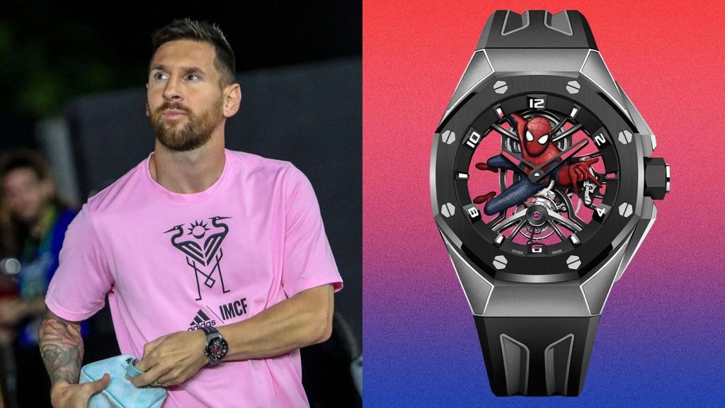 Lionel Messi's Louis Vuitton watch and all of the other watches at