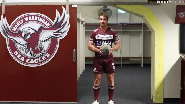 Kieran Foran arrived back at Manly, his original first grade club, this week