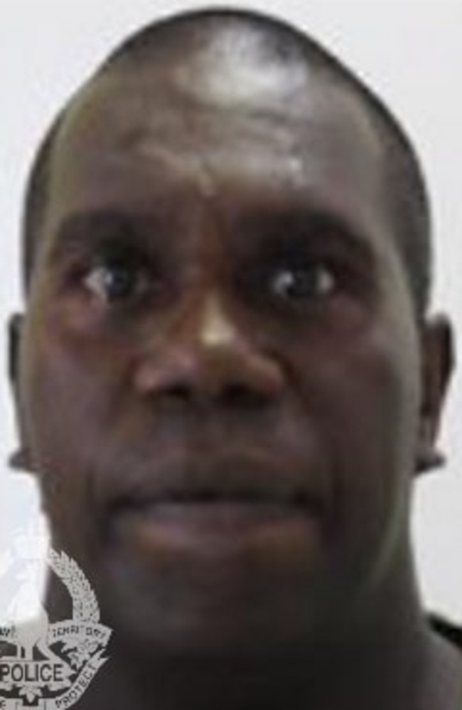 Dylan Mamarika, 29, was captured on Thursday afternoon. Picture: NT Police