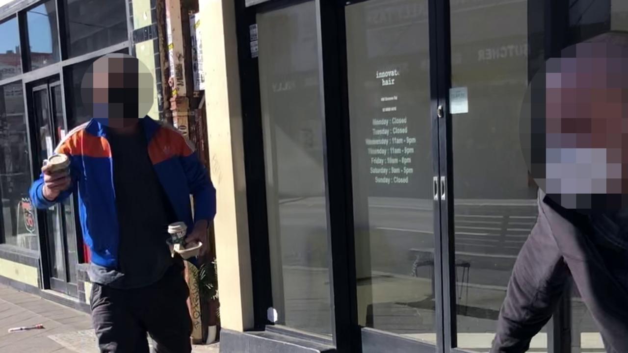 ‘Anti-vax’ mask row outside Enmore coffee shop caught on video | Daily ...