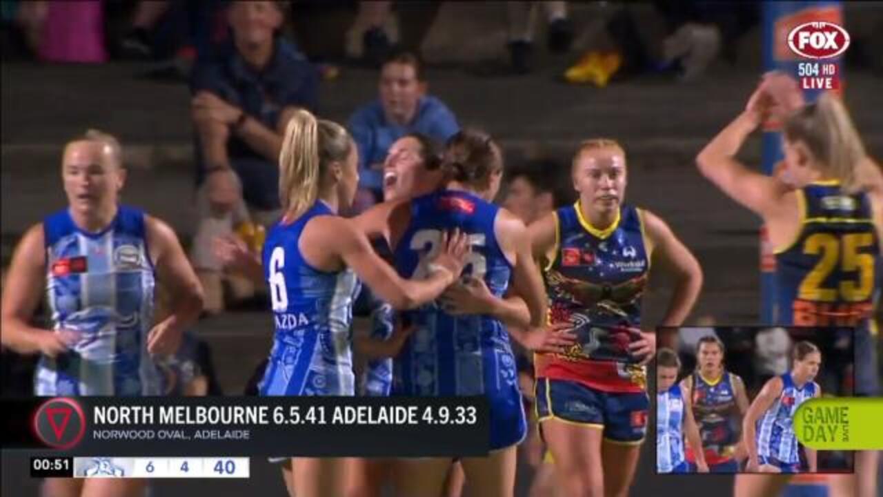 North remain undefeated in AFLW