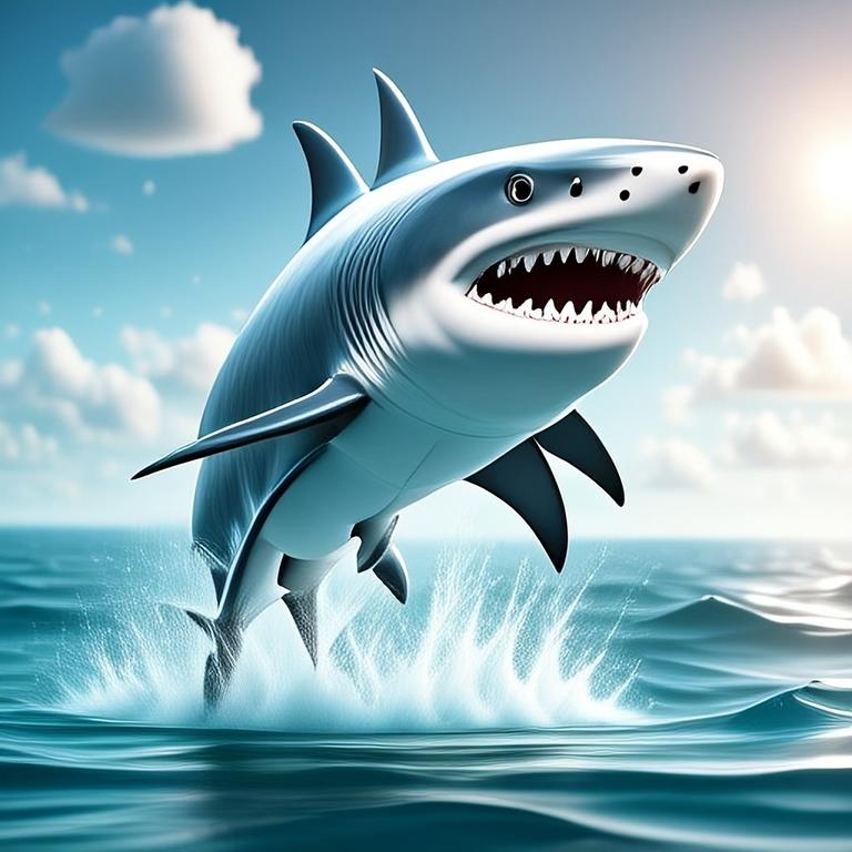 Not sure Image Playground has got this shark quite right.