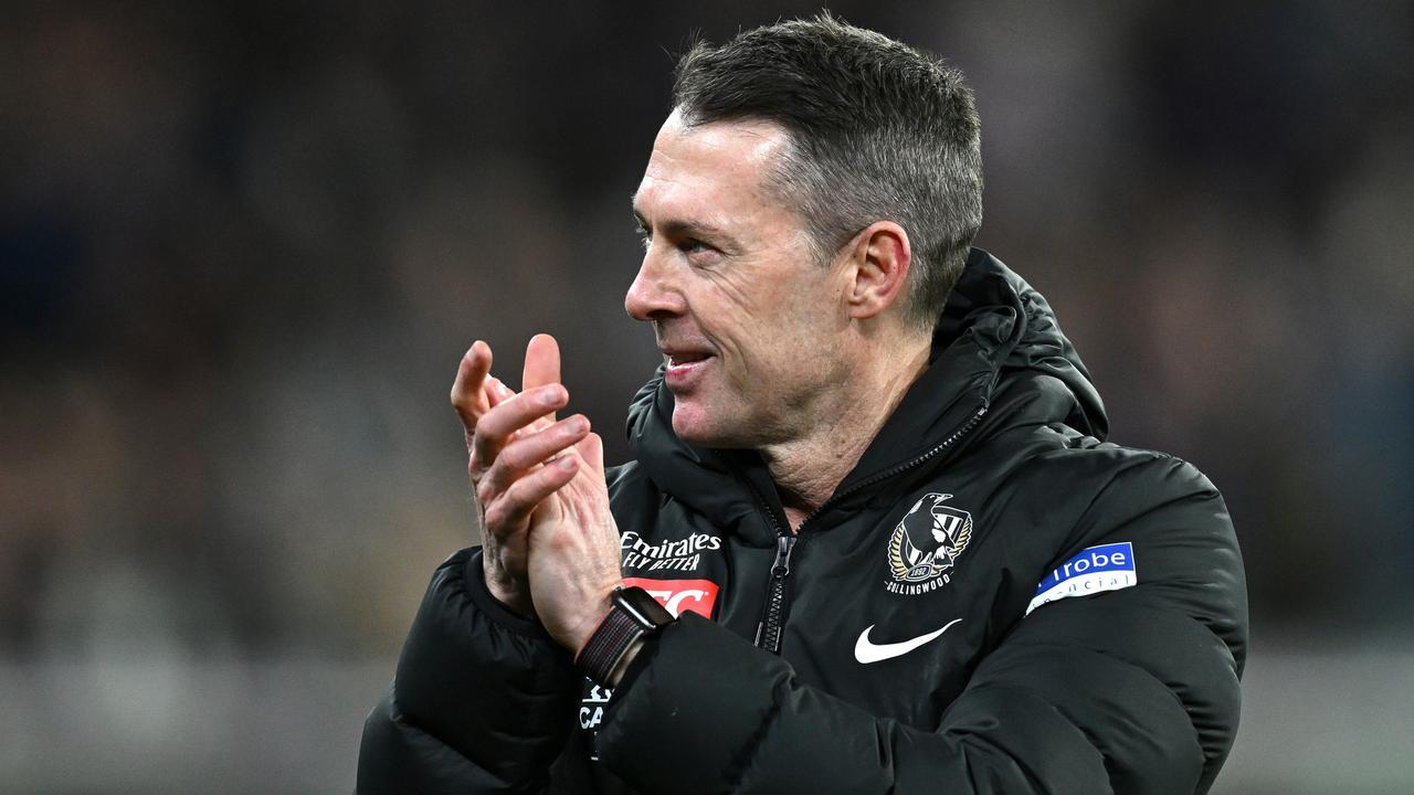 Magpies coach Craig McRae has been vocal in his support of the move. (Photo by Quinn Rooney/Getty Images)