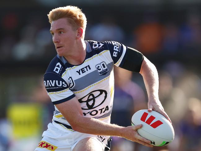 The Cowboys co-captain has been handed the crucial No.14 supersub role for Wednesday night’s Origin opener. Picture: Getty Images