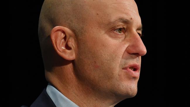 NRL CEO Todd Greenberg has some big decisions to make regarding expansion of the competition. Picture: AAP 