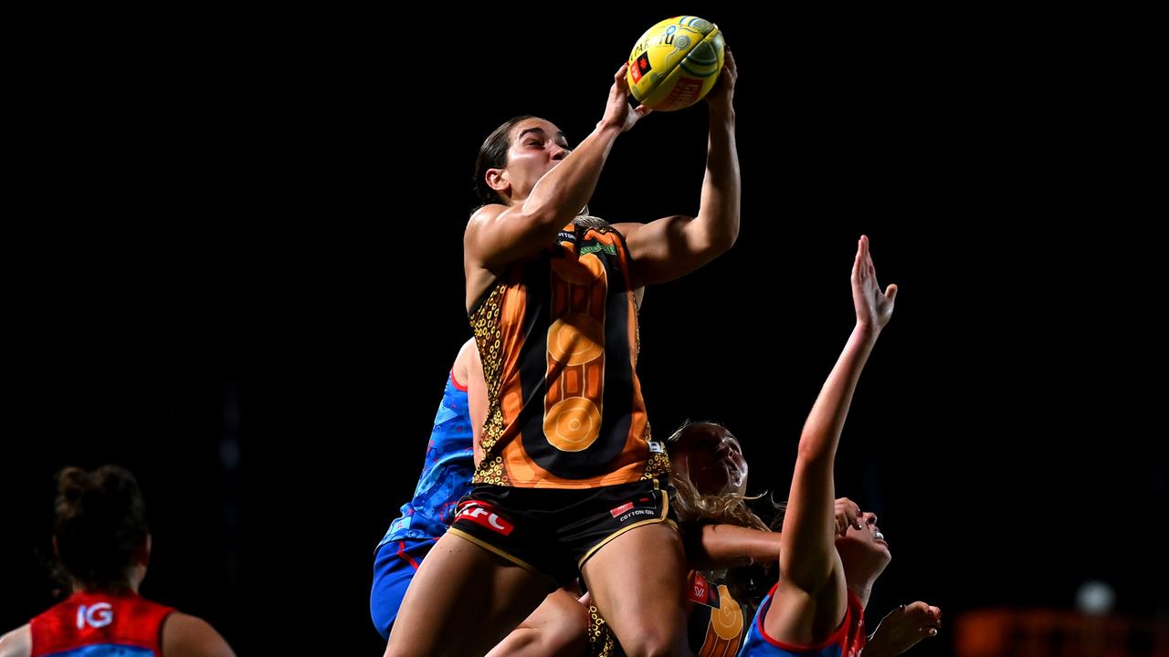 Collingwood landed high-marking Hawthorn midfielder Mattea Breed along with pick 26 as the Magpies sent picks 22 and 28 back to the Hawks. Picture: Albert Perez / Getty Images