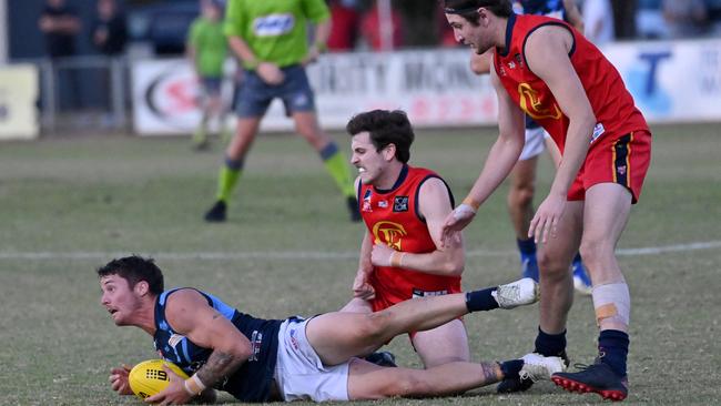 All of the league’s men’s divisions would be affected should clubs vote to move to eight-team divisions. Picture: Keryn Stevens