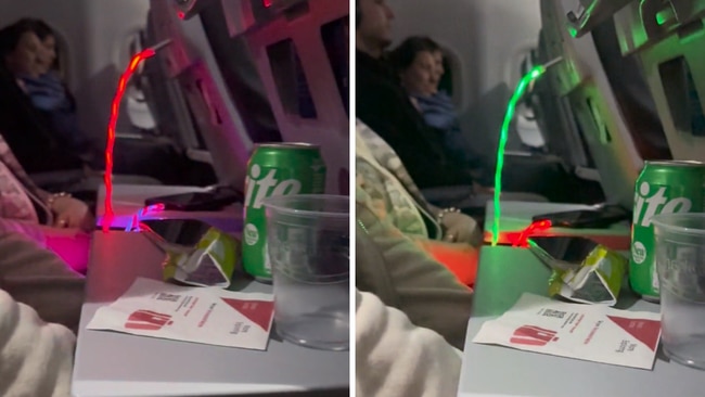 The light was distracting, to say the least. Source: Reddit