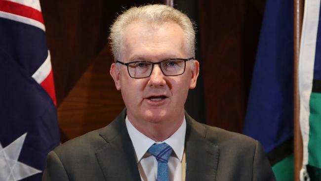 MELBOURNE, AUSTRALIA- NewsWire Photos 17 JANUARY , 2025: The Minister for Home Affairs, Tony Burke, will hold a press conference in Melbourne today for an announcement on the GovernmentÃ¢â¬â¢s Counter-Terrorism and Violent Extremism Strategy. Picture:  NewsWire/ David Crosling