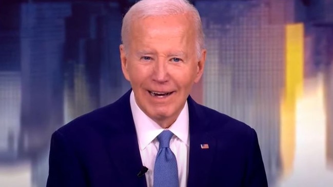 Mr Biden.