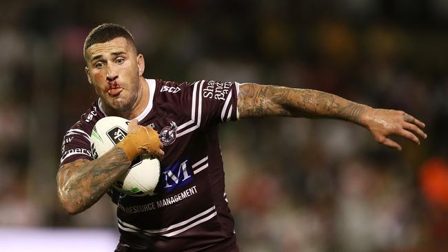 Joel Thompson wants to finish his footy career in the bush. (Photo by Mark Kolbe/Getty Images)