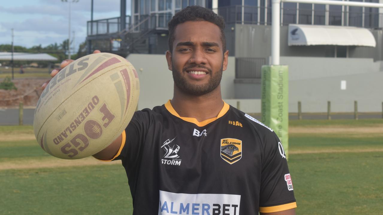 Sunshine Coast Falcons Mal Meninga Cup player for 2023, Brendan Siebuhr. Picture: Eddie Franklin