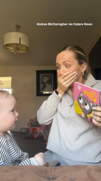 Toddler keeps swearing when learning colours