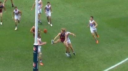 Will Ashcroft goal of the year contender at the Gabba. Round 7.