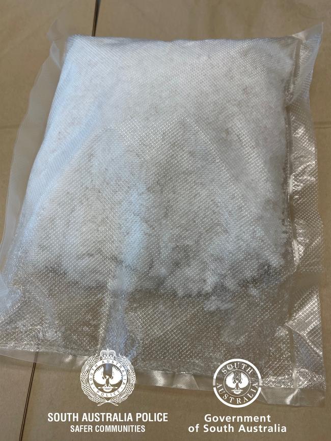 Drugs seized by police during the bust in the southern suburbs. Picture: SA Police