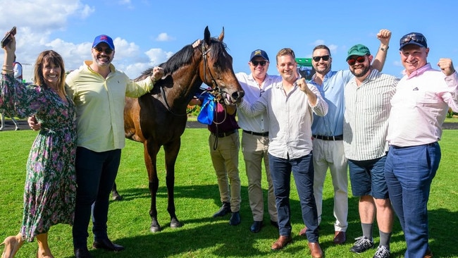 The team with Hell To Pay after winning at the Sunshine Coast on January 4