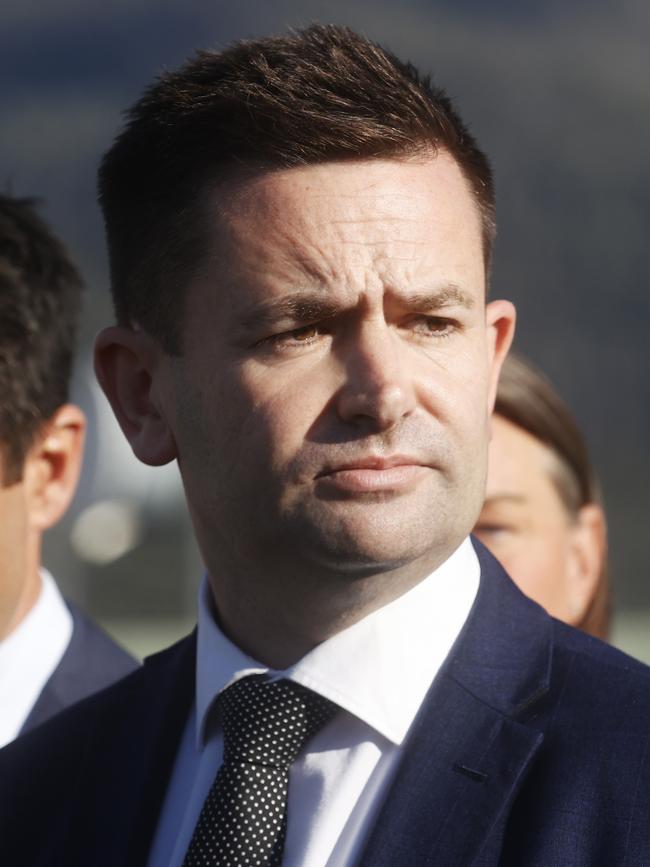 Labor leader Dean Winter claims the Premier is to blame for an early election. Picture: Nikki Davis-Jones