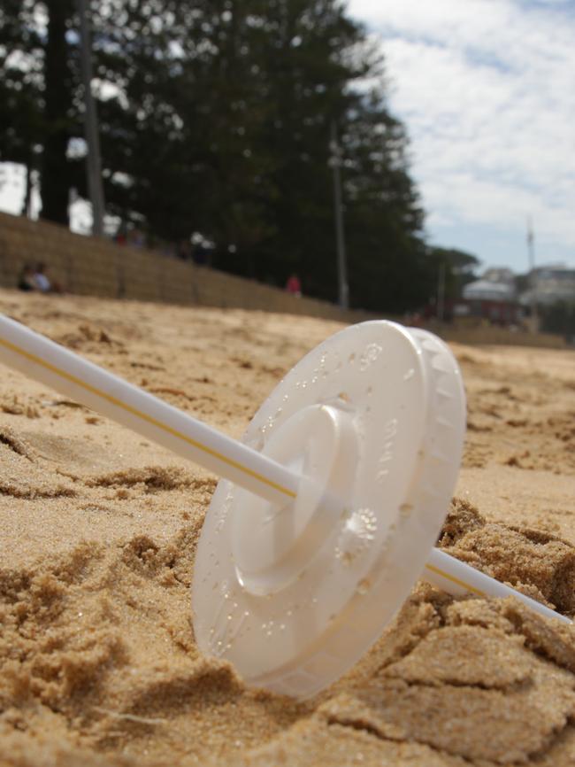 Rubbish scattered across our beaches. Picture: Mark Scott