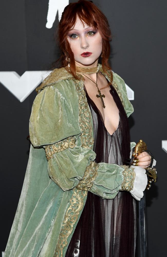 Chappell Roan, who won Best New Artist at the VMAs in September, has opened up about her depression diagnosis. Picture: Noam Galai/Getty Images for MTV