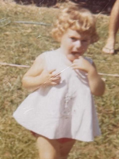 Debbie as a toddler. Picture: Supplied