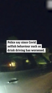 Dangerous drink drivers caught in the act