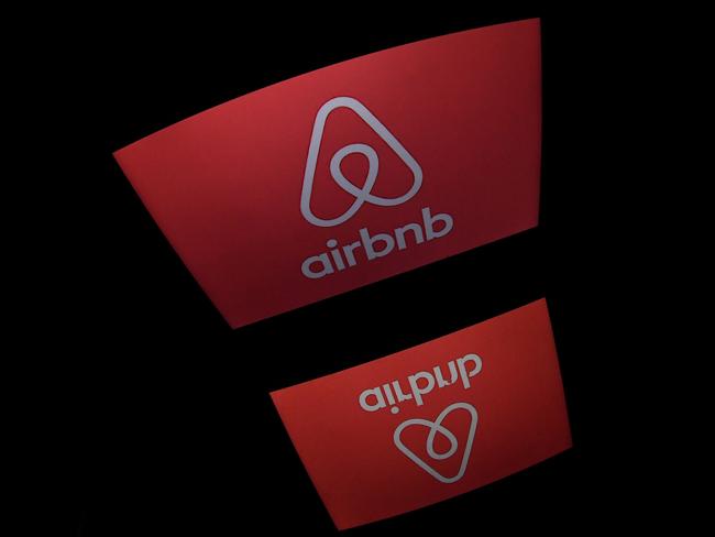 Airbnb is huge growing business across the world. In 2015-16, 800,000 Aussie properties were listed on the site. Picture: AFP Photo/Lionel Bonaventure