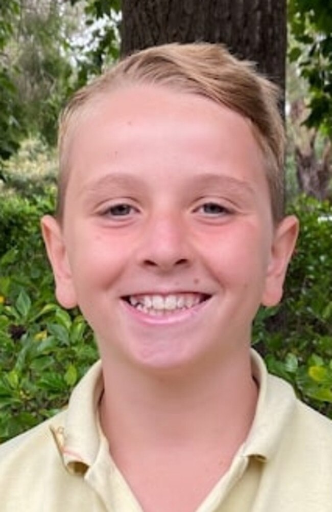 Kings Langley Public School vice-captain Tristan Prosser-Shaw