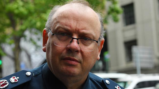 Victoria Police Chief Commissioner Graham Ashton. Picture: AAP