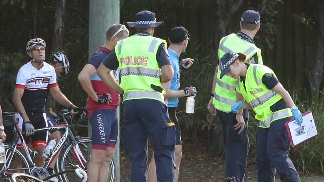 Police investigating after a cyclist was killed.