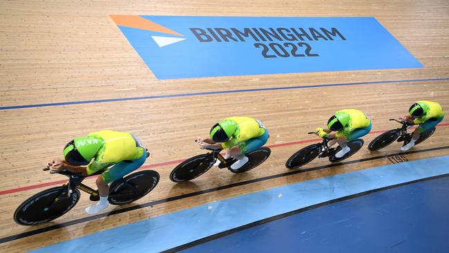 The Aussie team was red hot. Photo by Justin Setterfield/Getty Images.