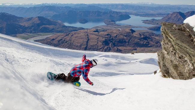 Epic slopes with incredible views at Treble Cone.
