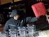Bumbling arsonist stops, drops and rolls after attacking restaurant