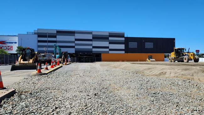 Construction is underway for Rockhampton’s second Aldi. Picture: Aden Stokes