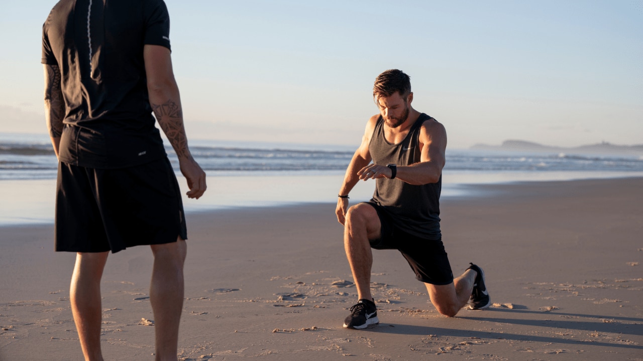 Chris Hemsworth's trainer Luke Zocchi. Image: Supplied