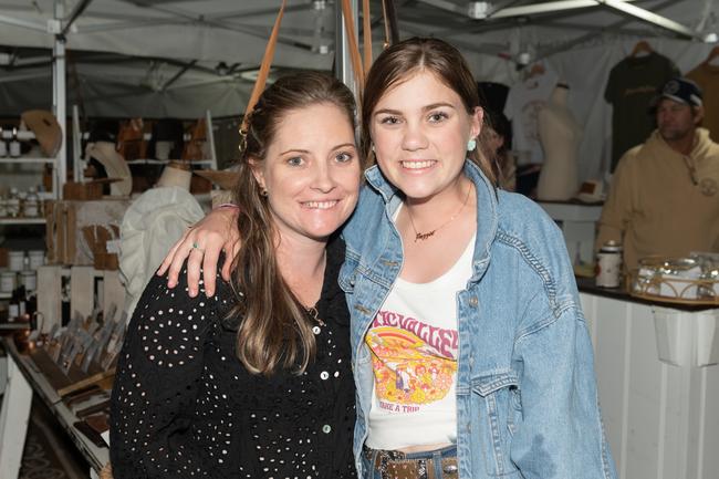 Ashby Childs and Jazzie Sullivan from Sarina at the NQ's Rock'N Country 2022.Picture: Michaela Harlow