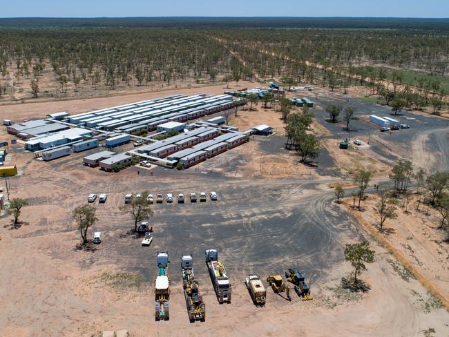 Adani’s Labona Camp in central western Queensland is awaiting commencement of the Carmichael mega coalmine.